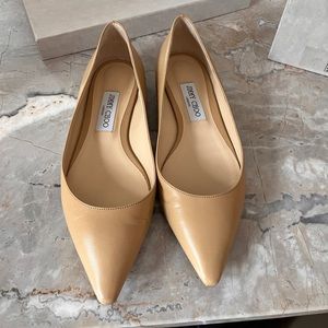Jimmy Choo Romy Flat Nude